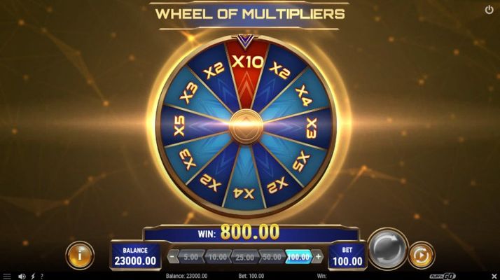 Wheel of Multiplier feature