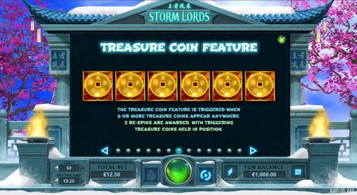 Treasure Coin Feature
