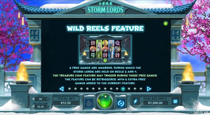 Wild Reels Feature