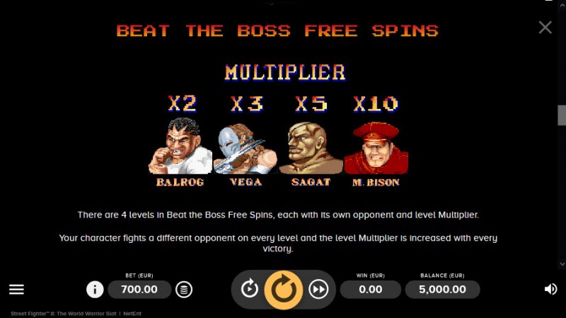 Beat The Boss Free Spins