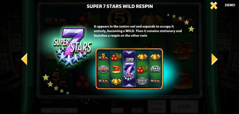 Super 7 Stars Wild Respin