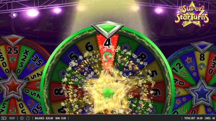 Spin the wheel to win free spins