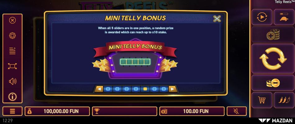 Mini Telly Bonus