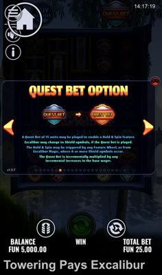 Quest Bet Option
