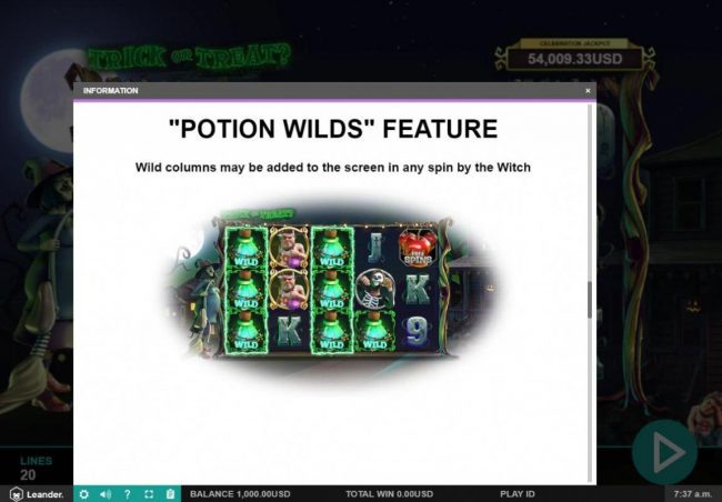 Potion Wilds Feature Rules