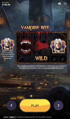 Vampire Bite Feature