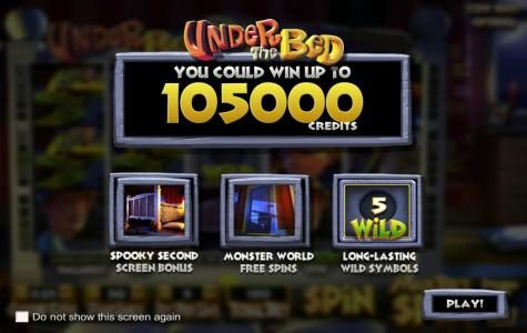 you could win up to 105000 credits