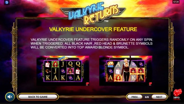 Valkyrie Undercover Feature