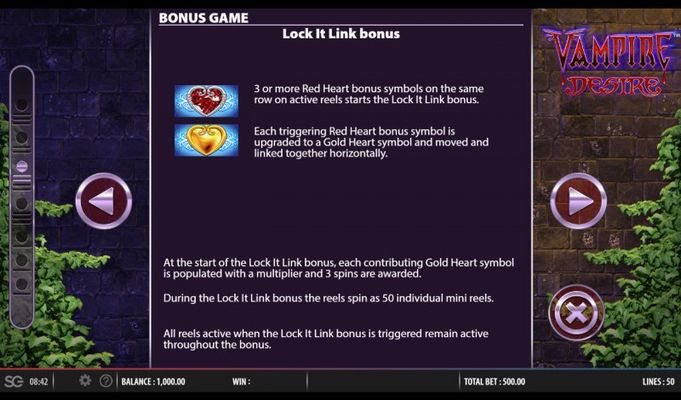 Lock It Link Bonus