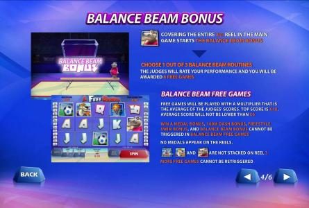 balance beam bonus feature free games