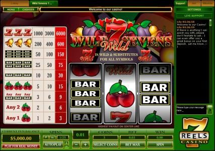 Classic Slot game is based on the theme of classic symbols featuring three reels and a single payline