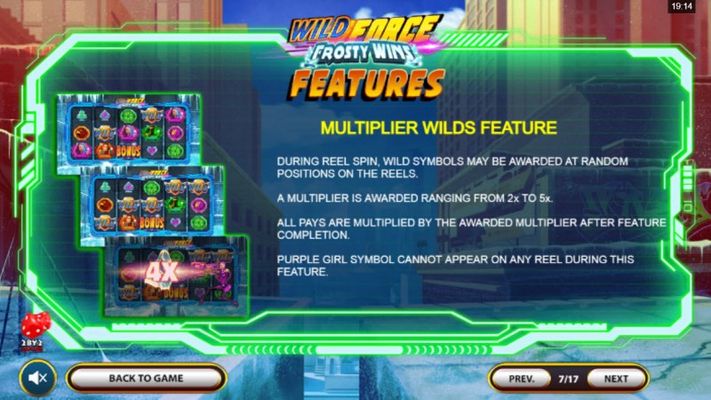 Multiplier Wilds Feature