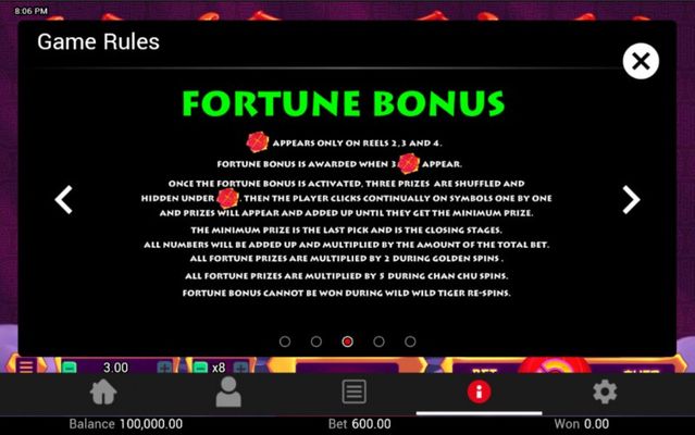 Fortune Bonus