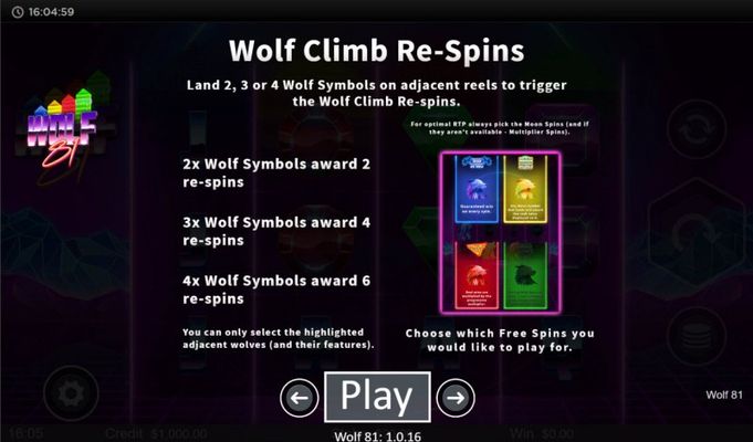 Wolf Climb Respins