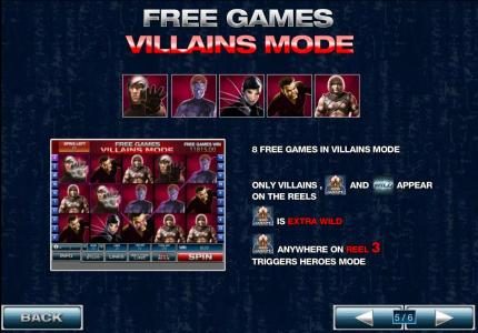 8 free games in villains mode