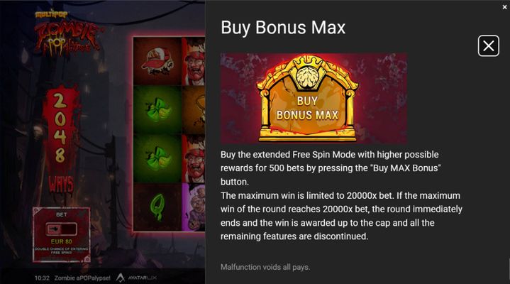 Buy Bonus Max