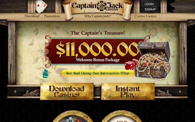 Captain Jackshome screen