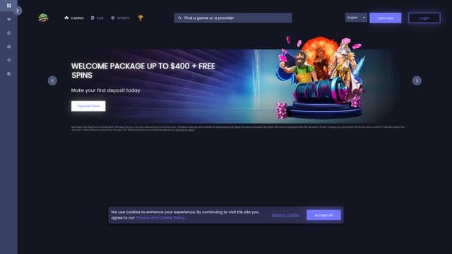 Funky Jackpot Homepage Image