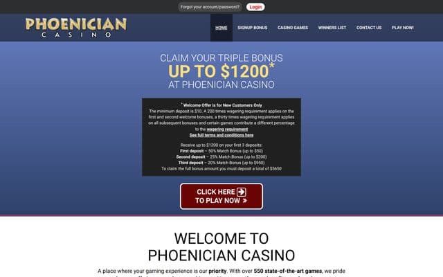 Phoenician Homepage Image
