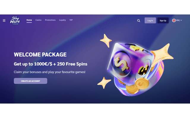 ShinyWildshome screen