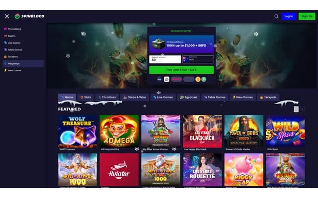 Spinoloco Homepage Image