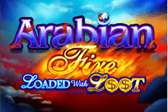 Arabian Fire Loaded with Loot logo
