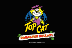 Top Cat Dining For Dollars logo