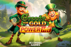 Greedy for Gold Power Hit logo