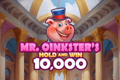Mr. Oinkster's Hold and Win 10,000 logo