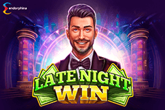 Late Night Win logo