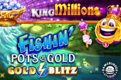 Fishin' Pots of Gold: Gold Blitz King Millions logo