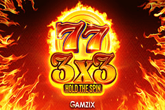 3X3 Hold the Spin logo