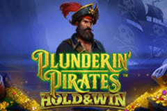 Plunderin' Pirates Hold & Win logo