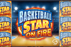 Basketball Star on Fire logo