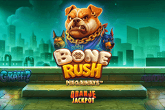 Bone Rush Megaways Oranje Jackpot logo