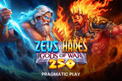 Zeus vs Hades Gods of War 250 logo