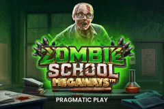 Zombie School Megaways logo