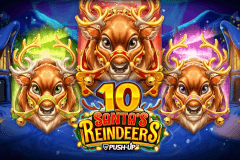10 Santa's Reindeers logo