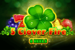 5 Clover Fire 6 Reels logo