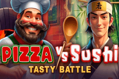 Pizza vs Sushi Tasty Battle logo