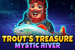 Trout's Treasure Mystic River logo