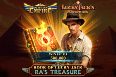 Book of Lucky Jack - Ra's Treasure logo
