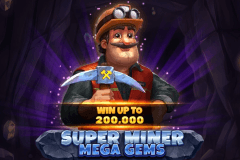 Super Miner - Mega Gems logo