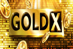 Gold X logo