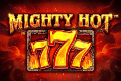 Mighty Hot: 777 logo