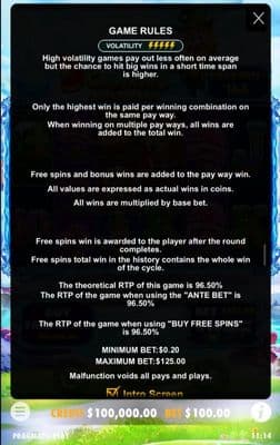General Game Rules