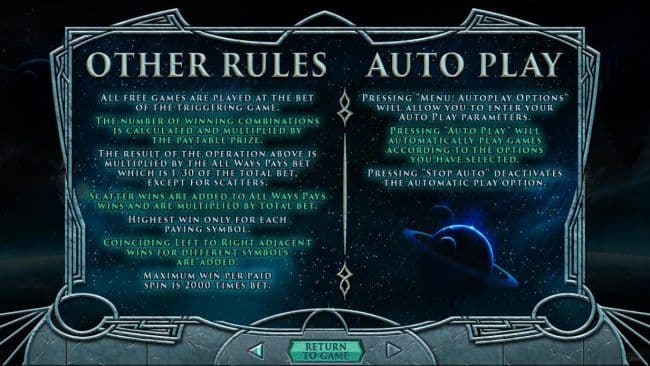 General Game Rules