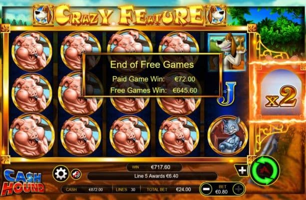 Total Free Spins Payout