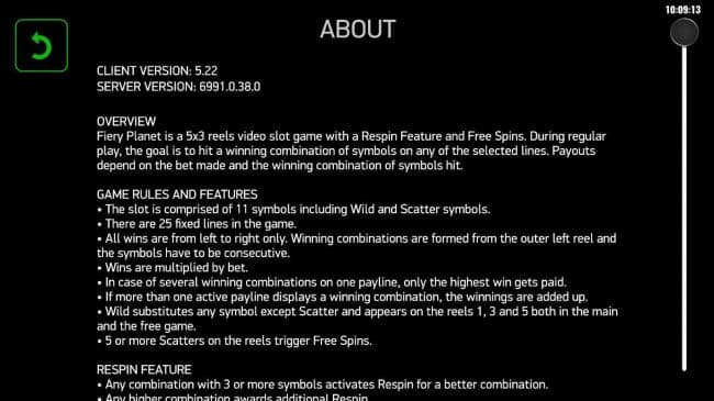 General Game Rules