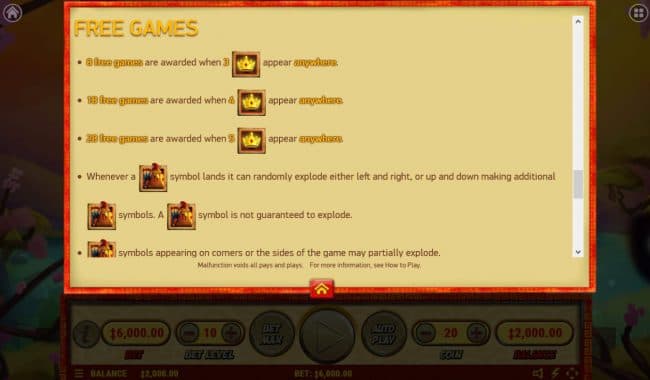 Free Spins Game Board